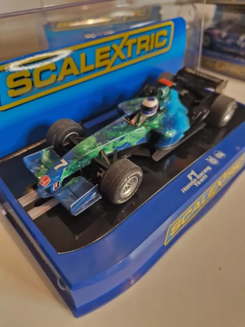 Scalextric Car Honda Formula 1 No7 Jenson Button  C2817