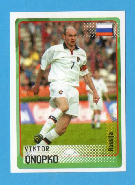 ROAD TO THE FIFA WC KOREA JAPAN 2002-Figurina n.34- ONOPKO - RUSSIA -NEW