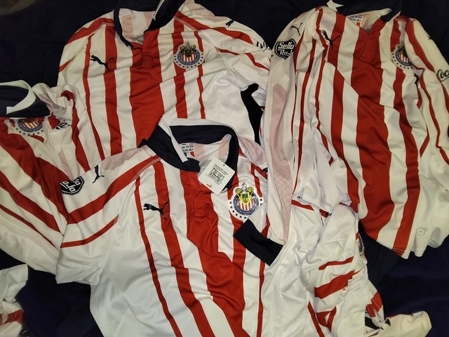 Maillot de foot Chivas De Guadalajara : maillot poly avec nom et numéro personnalisés - France