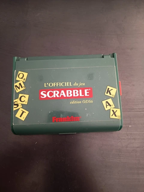 Scrabble Dictionnaire Électronique Officiel LEXIBOOK - Nouvelle Édition Avec Plus De 400 000 Mots