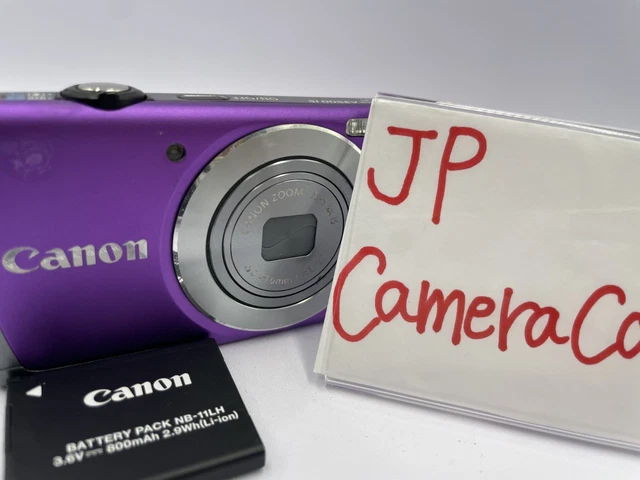 美品 Canon PowerShot A3500 IS パープル Canon POWERSHOT A3500 IS Digital Camera Purple | eBay