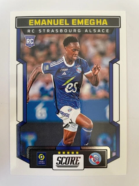 Carte Panini Score Ligue 1 2023-2024 – Frédéric Guilbert (Strasbourg) Rookie Card RC Neuve
