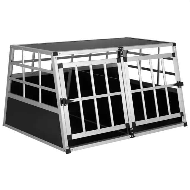 B-Stock Cadoca Dog Car Crate Aluminium Sturdy Transport Box