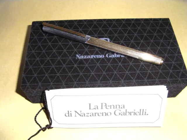 Nazareno Gabrielli "La Penna" Basata Su Modello Rinascimento Omas Fountain Pen