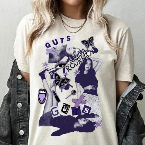 OLIVIA RODRIGO GUTS Shirt, Olivia Rodrigo Guts Merch, Guts Tour 2024