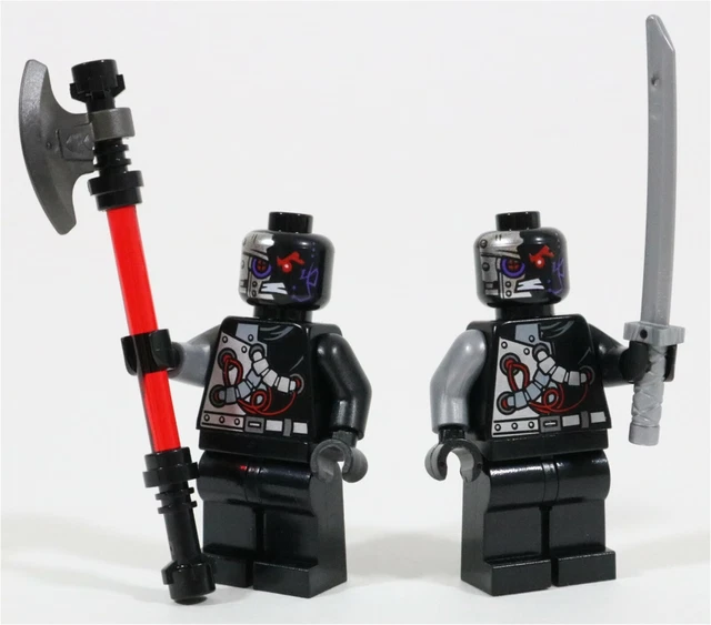 LEGO NINJAGO NINDROID Minifigure Battle Team Made Of Genuine