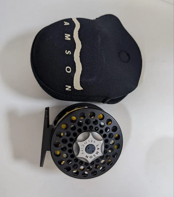 LAMSON VELOCITY BLACK V1 Fly Reel Fishing $298.17 - PicClick CA