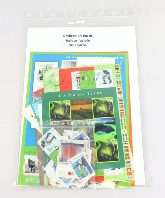 Lot De Blocs De Timbres France Neufs - Valeur Faciale 105€ - Pour Courrier Ou Collection
