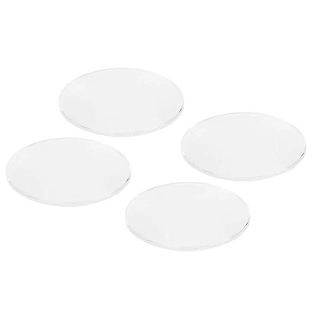 4 Pièces 30mm-31.5mm Simple Dôme Montre En Verre Pièce De Rechange Pour Les