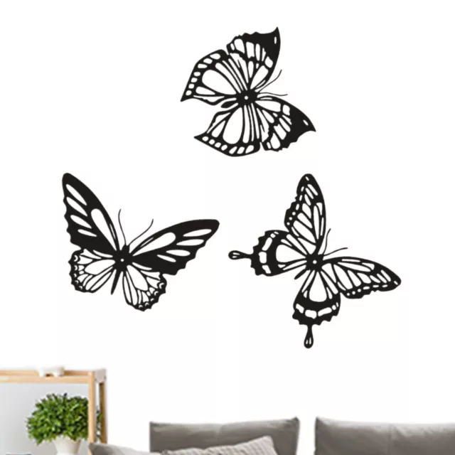 Butterfly Art, Indoor And Outdoor Hanging Wall Decoration Mural Sculpture,