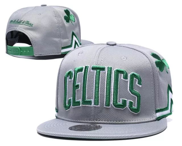 Boston Celtics Snapback Hat Adjustable Fit Cap Jersey Style Free Fast Shipping