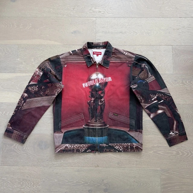 SUPREME X SCARFACE The World Is Yours Denim Jacket FW 17 Size Medium 200.00 PicClick UK