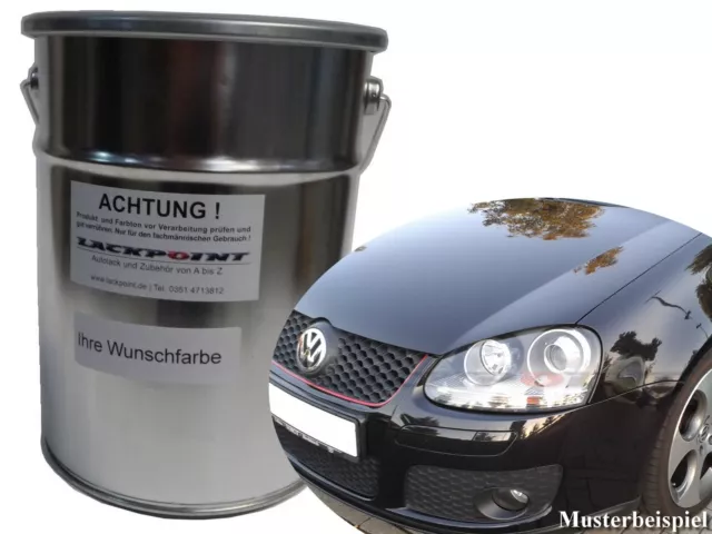 2 Litre A Base D'Eau Prêt à Pulvériser Vernis Voiture Adapté pour VW Golf 5 Y3D