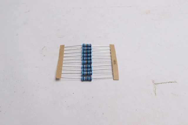 (10-Pk) Metal Film Resistor 180k Ohm 1/4W 1% 83-1124
