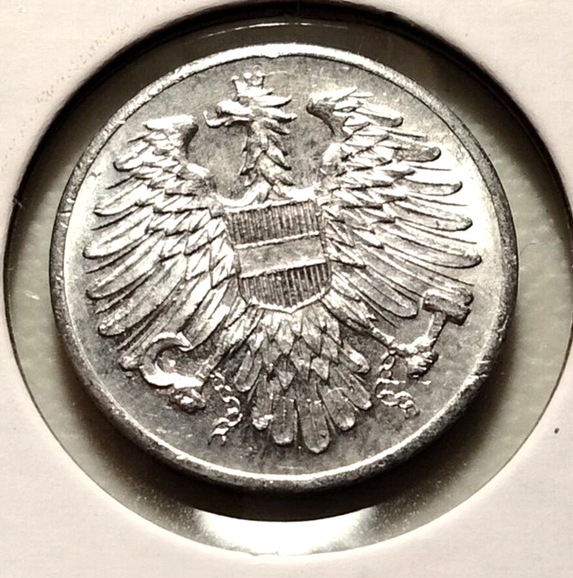 1957  AUSTRIA  2 Groschen  Coin -  KM# 2876 - Combined Shipping (#INV8495) 2