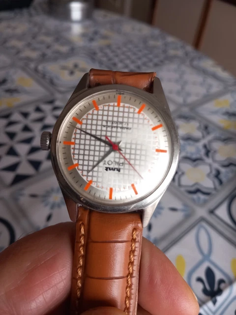 Orologio Pilot 17 Rubini  Nuovo Uomo