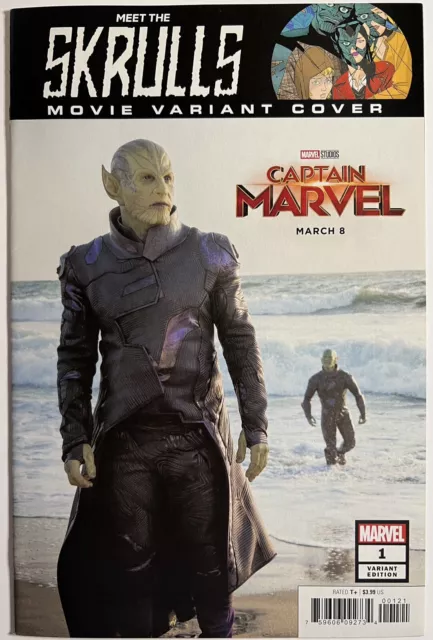 Meet The Skrulls 1 Movie Variant Near Mint Secret Invasion First Warner Family