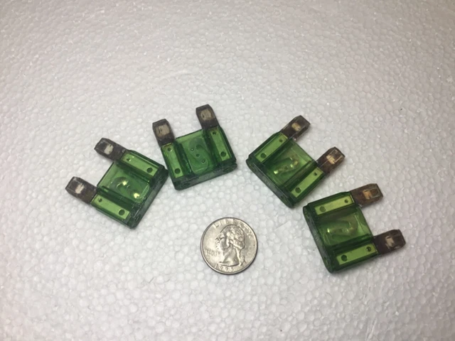 5x 30A Fuse 30 Amp Auto Big Size Fuse Car Maxi Blade Fuse Large Size Blade Fuses