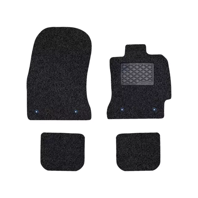 Toyota GT86 2012-Present GENUINE LUXURY Tailored Car Mats Black Set