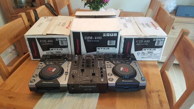 パイオニア CDJ-200 2台セット Pioneer CDJ-200 2台セット 箱付き かなり美