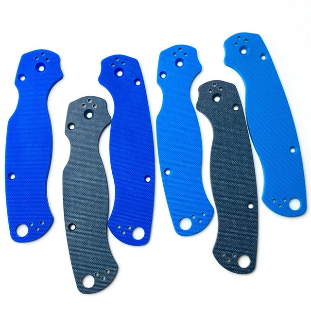 1 paire patchs de poignée antidérapants pour véritables Spyderco Paramilitary 2