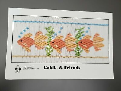 Goldie goldfish fish nido de diseño y sus amigos placa por crosseyed Cricket