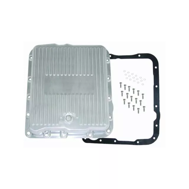 RPC Transmission A/T Oil Pan R8494; Finned Aluminum Deep for Chevy 700-R4