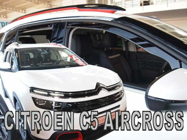 WALSER Déflecteurs De Vent – Compatible Citroën C5 Aircross 11/2018 Et + – Protection Pluie & Vent