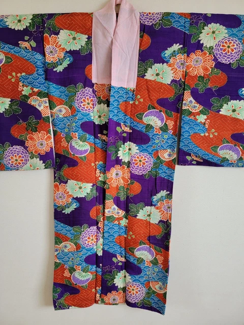 Japanese Silk Kimono   juban ,gown, Dressing,Lingerie, Nightwear,ま 2