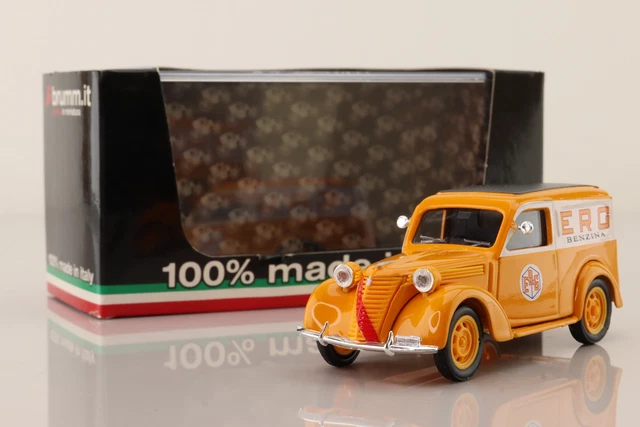 Brumm R375; Fiat 1100E Van 1950; ERG Benzina; Genova; Excellent Boxed