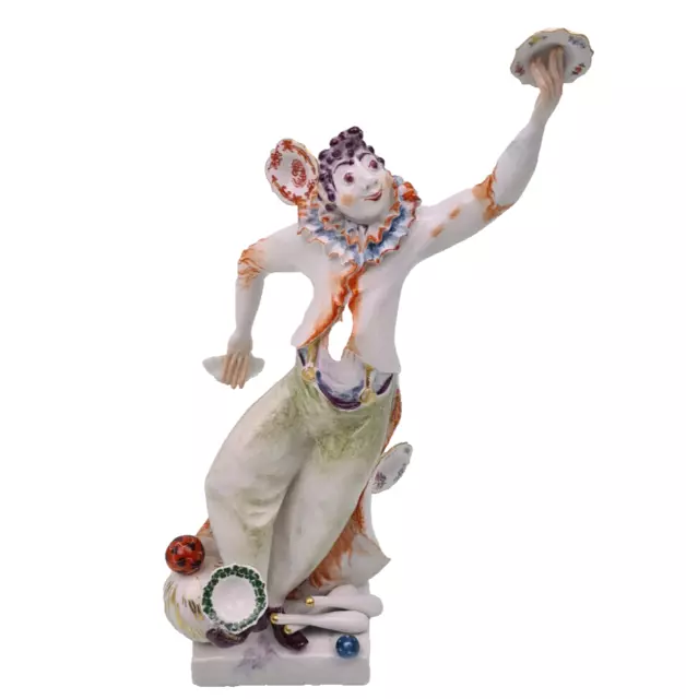 Meissen Figur Jongleur von Peter STrang  1. Wahl,  26cm, 1. Wahl  (231024) SA