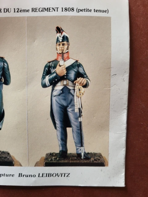 Figurine Soldat PZ Chasseur à Cheval 1813 – 54mm – Premier Empire – Plomb à Peindre