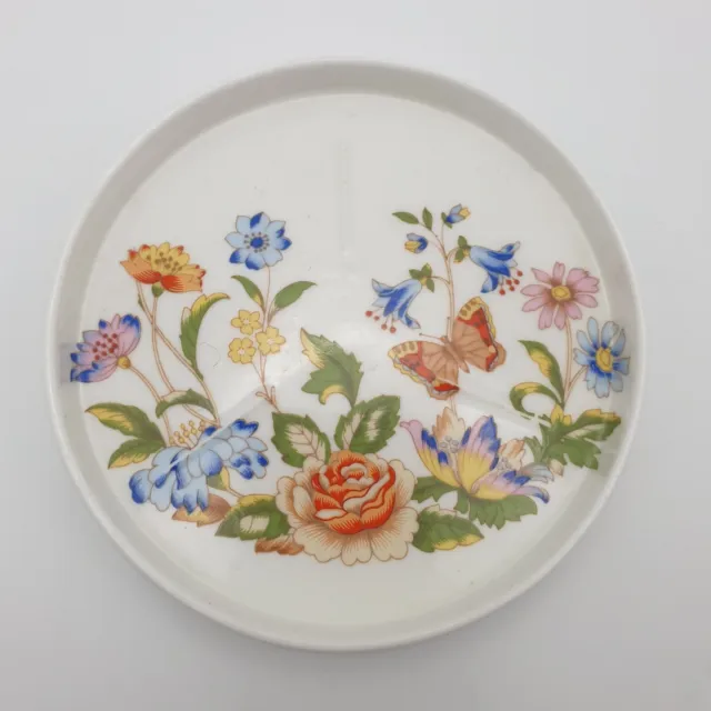 Vintage Aynsley Cottage Garden Pin Tray Trinket Dish Plate English Bone China