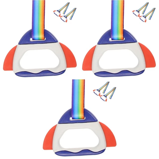 3 pares de anillos de pie para cuna de fitness para bebé en casa