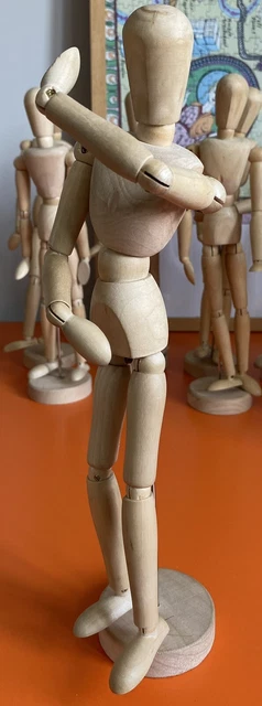 artists wooden mannequin, Drawing Figure. 12inches High
