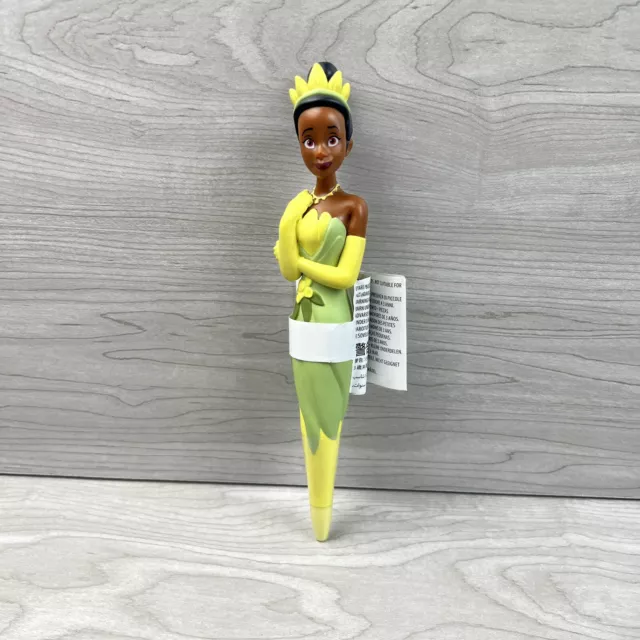 DISNEY PARKS Princess and the Frog Tiana Pen Writing Figure Full Body WDW UNUSED