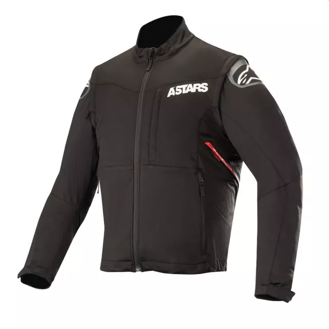 Alpinestars Session Race Jacket Enduro Offroad Jacke schwarz/rot