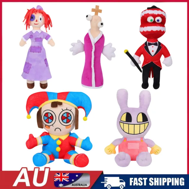 The Amazing Digital Circus Plush Toy Stuffed Pomni The Jester Palmny Doll  25Cm
