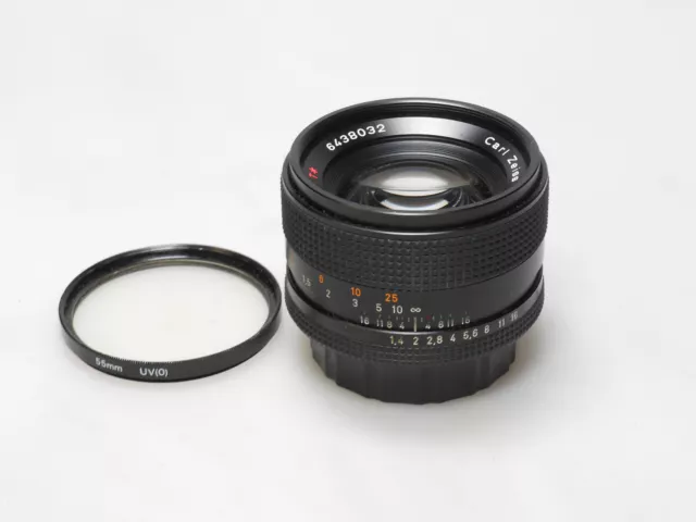 Carl Zeiss Planar T* 50mm F1.4 AE f. CONTAX