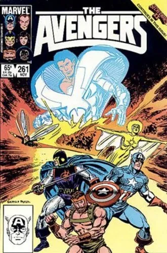 The Avengers Vol. 1 261 Secret Wars Ii Earth And Beyond! Marvel Comics NM- Stock