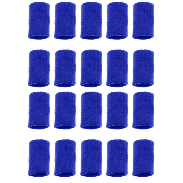 20 pz protezione dita articolata supporti in silicone elastici