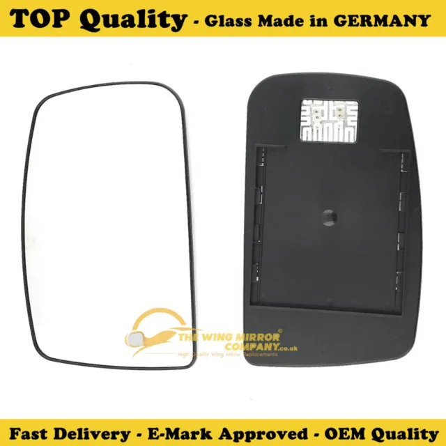 Fits LDV Maxus 2007->2020  Wing Mirror Glass With Heated Base, Left Hand Side