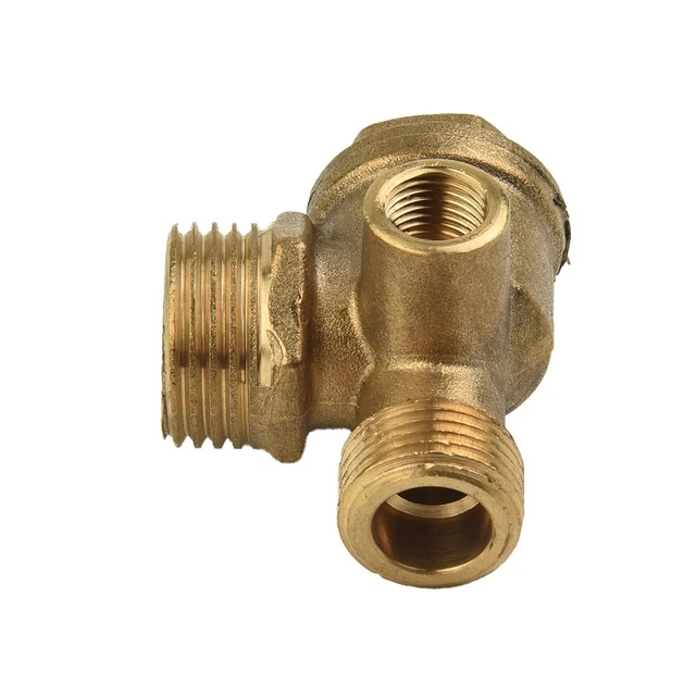 Outils Pneumatiques Soupape à Revers Jaune Filetage Compresseur Pneumatique