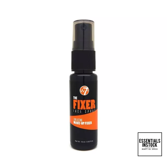 W7 The Fixer Gesichtsspray langlebiger Make-up Fixer 18ml