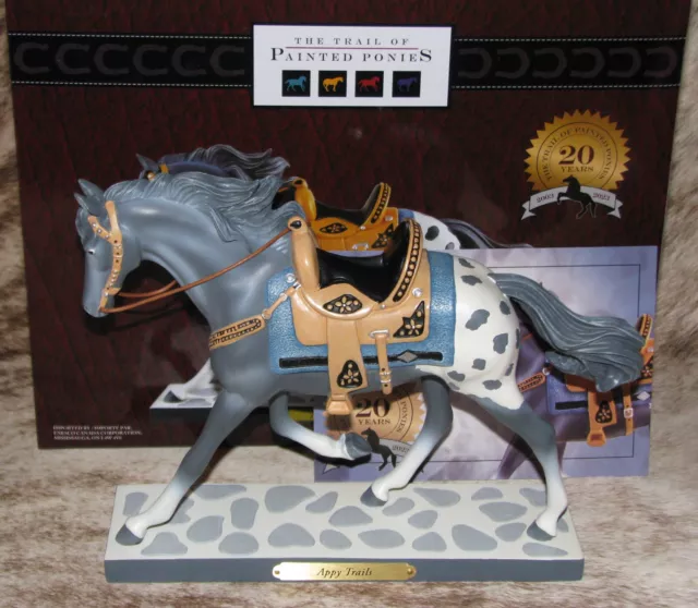 TRAIL OF PAINTED PONIES Appy Trails #6012761~Low 1E/0275~Gray Appaloosa~ON SALE!