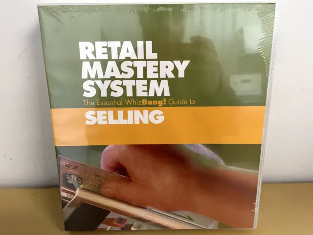 Retail Mastery System, WhizBang Guide to Selling, New & Sealed