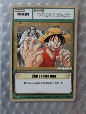 One Piece Card Game Uno Contro Uno Eur 2 99 Picclick Fr