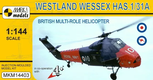 1/144 Helicopter : Wesstland Wessex HAS.1/31A [RN & RAN] #14403: MARK1