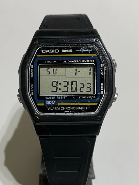 CASIO W-24 MARLIN Japan Watch 80'S EUR 120,00 - PicClick ES