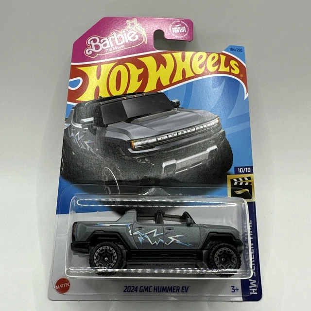 2024 GMC HUMMER EV 184/250 Hot Wheels 2023 HKH13 HW Screen Time 10/10
